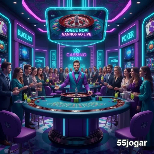 Ilustração de Experimente o aplicativo cassino 55jogar com segurança e agilidade