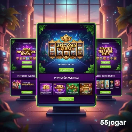 Ilustração de Explore os serviços VIP da 55jogar com segurança e agilidade