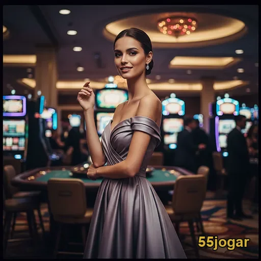 Jogador acessando serviços VIP na plataforma 55jogar