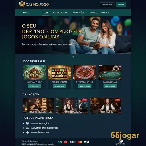 Jogador aproveitando bônus especiais na 55jogar